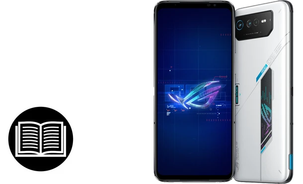 Magyar Asus Rog Phone 6 (AI2201) kezelési útmutató letöltése Magyar Ászusz ázusz rogfón hat öt gé kezelési útmutató letöltése