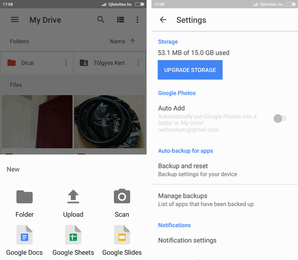Google Drive Apk letöltés