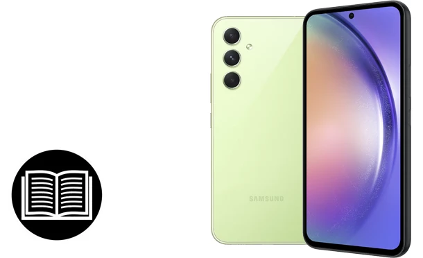 Magyar Samsung Galaxy A54 kezelési útmutató letöltése Magyar Smasung szamszung Galaxis A 34 öt gé duál szim kezelési útmutató letöltése