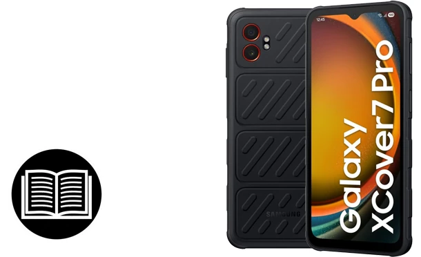 Magyar Samsung Galaxy XCover7 Pro kezelési útmutató letöltése Magyar Smasung szamszung Galaxis ikszkávör xkávör hét por öt gé utlra, duál szim kezelési útmutató letöltése