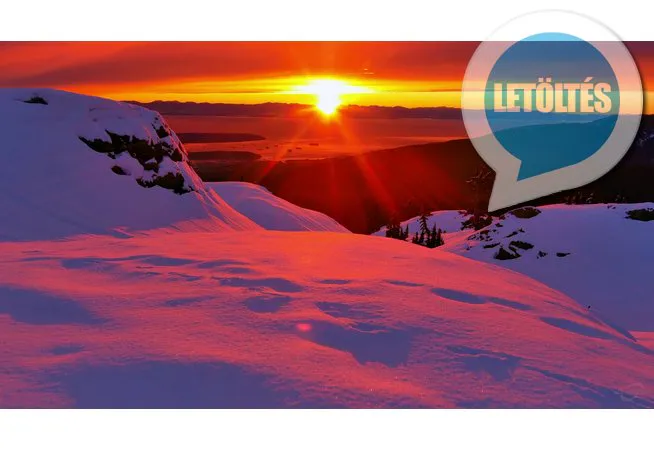 Téli háttérképek számítógépre, laptopra, mobilra HD - havas tájak válogatás - 02