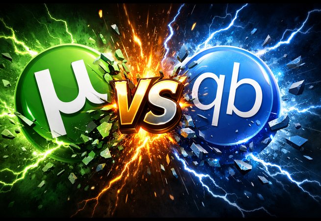 µTorrent vs. qBittorrent – melyik a jobb torrent kliens valójában?
