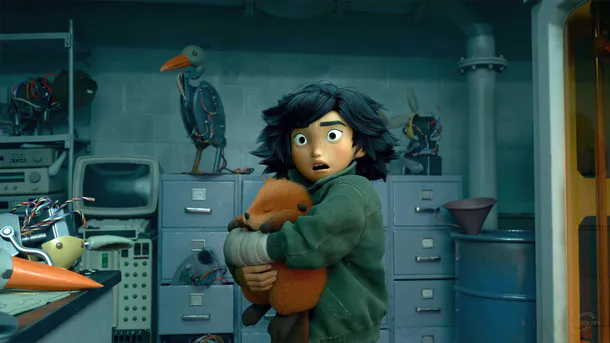 Mabel Tanaka aki rémülten védi kedvencét - Agyugrász háttérkép