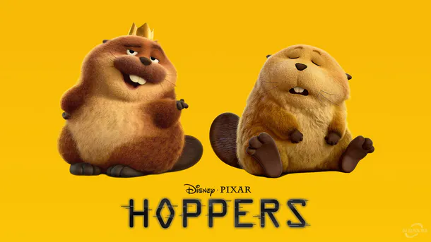 King George koronával és Loaf – Disney: Agyugrász háttérkép