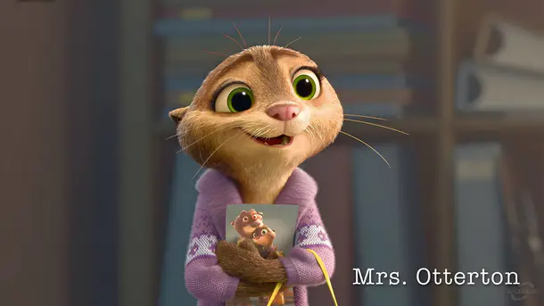 Mrs. Otterton, az észak-amerikai vidra aggódva keresi eltűnt férjét Zootropolisban Mrs. Otterton, az észak-amerikai vidra aggódva keresi eltűnt férjét Zootropolisban