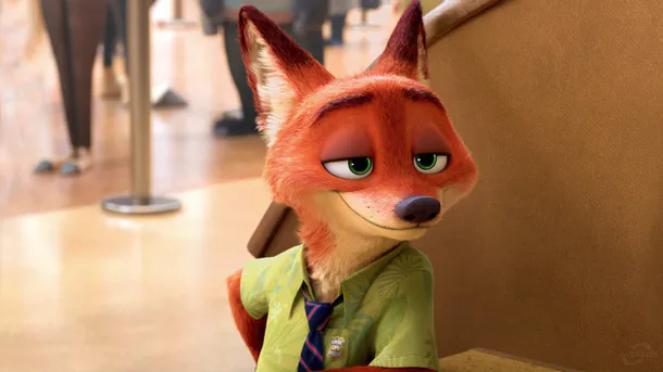 Nick Wilde karaktere a Zootropolis – Állati nagy balhé animációs filmből Nick Wilde karaktere a Zootropolis – Állati nagy balhé animációs filmből