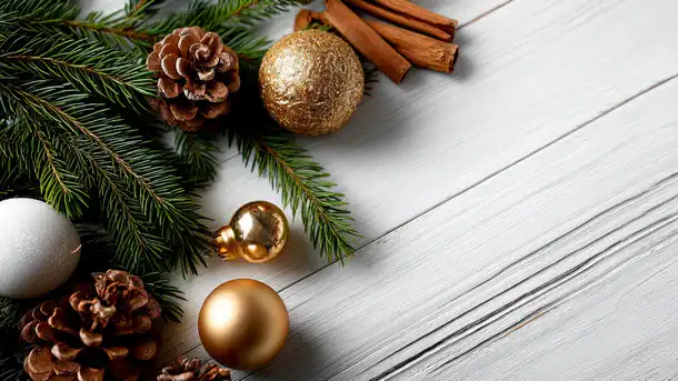 AI karácsonyi háttérkép