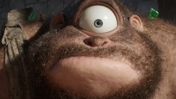 Minions egyszemű szőrös óriás háttérkép